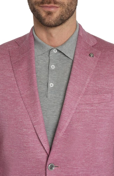 Shop Jack Victor Hartford Unconstructed Wool Blend Sport Coat In Pink