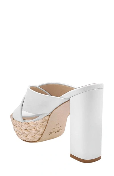 Shop L Agence Lucca Sandal In White
