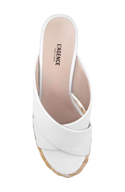Shop L Agence Lucca Sandal In White