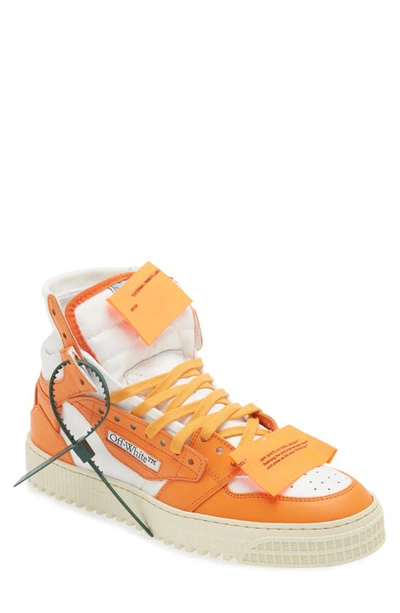 Off-White Off Court 3.0 Leather White White Orange