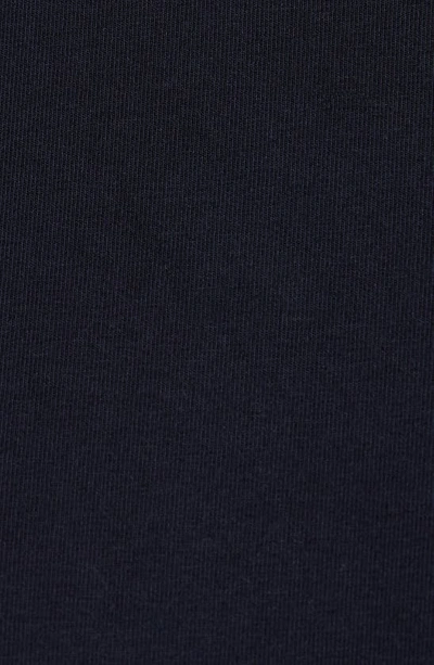 Shop Johnny Bigg Amon Smart Tipped Cotton T-shirt In Navy