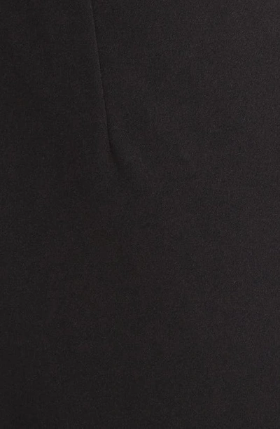 Shop Lulus Romantic Business Lace Bodice Jumpsuit In Black