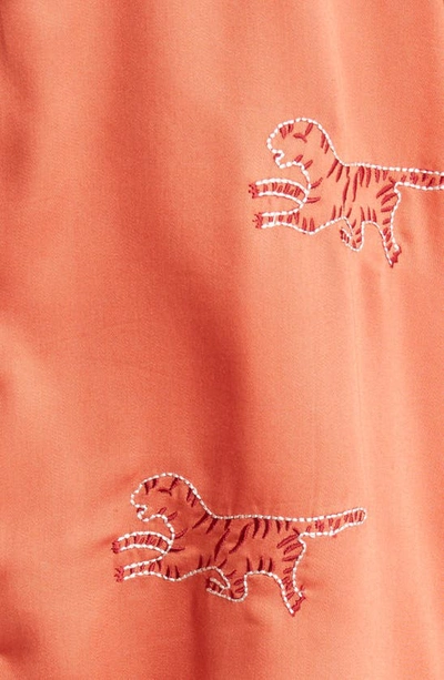 Sani Embroidered Pajamas In Coral
