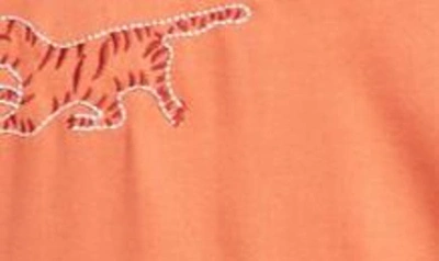 Sani Embroidered Pajamas In Coral