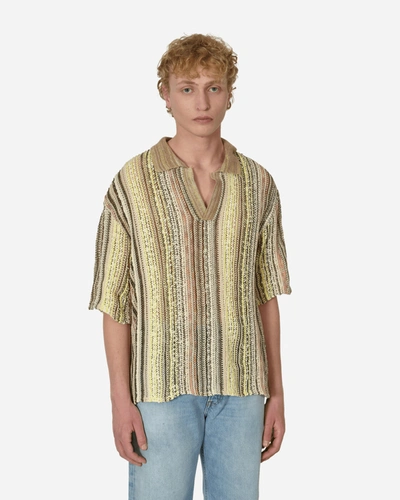 Vitelli Warp Polo Shirt Light Sand In Beige