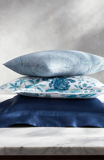 Matouk Nocturne 600 Thread Count Pillowcase In Sea