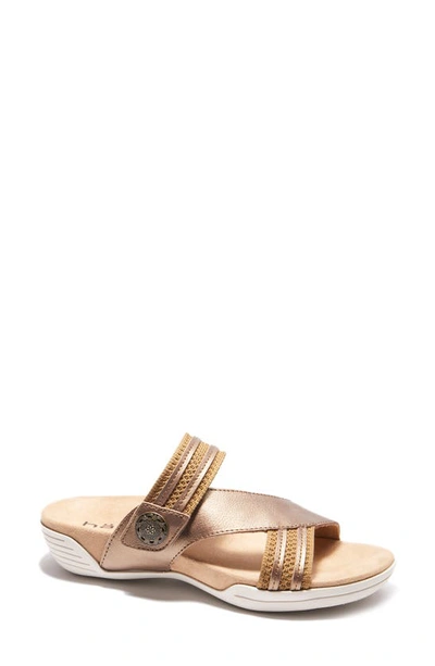 Shop Halsa Footwear Desiree Sandal In Bronze