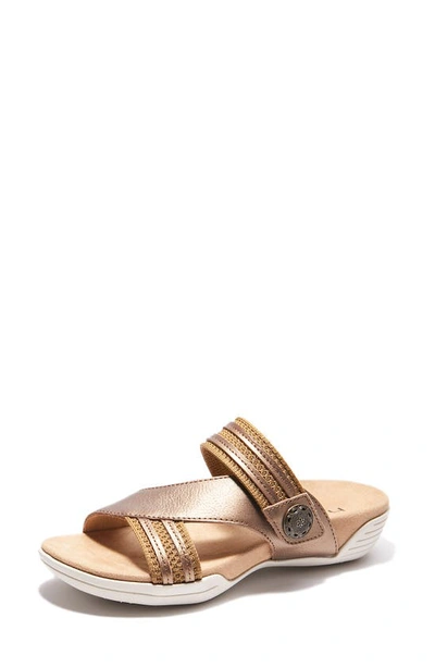 Shop Halsa Footwear Hälsa Footwear Desiree Sandal In Bronze