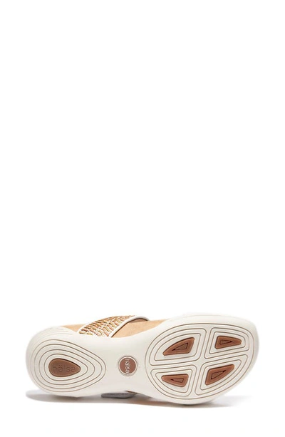 Halsa Footwear Desiree Sandal In White Multi