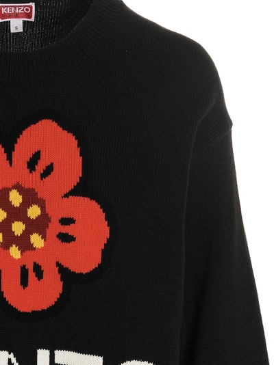 Shop Kenzo Logo Sweater Sweater, Cardigans Black