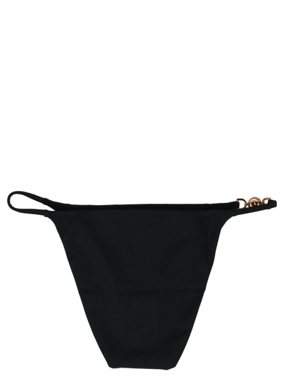 Shop Versace 'medusa' Bikini Briefs In Black