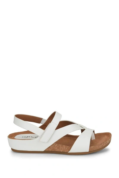 Eurosoft Gianetta Ankle Strap Sandal In White
