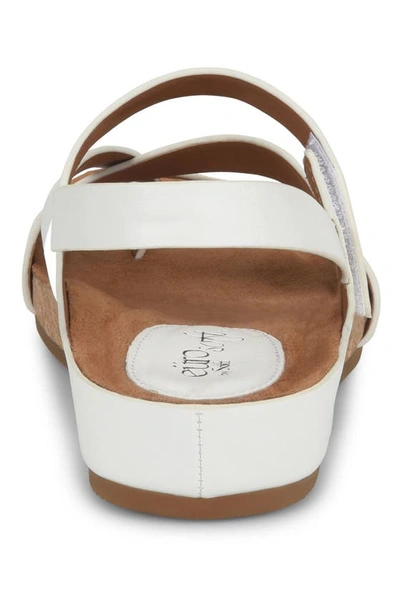 Eurosoft Gianetta Ankle Strap Sandal In White