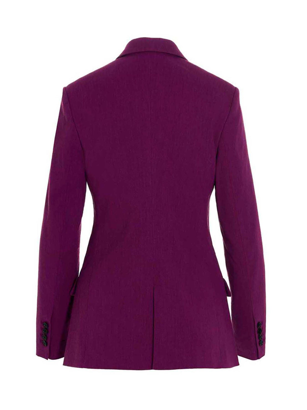 Isabel Marant Sheril Double Breasted Jacket In Purple | ModeSens