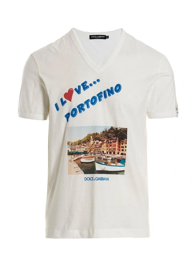 Shop Dolce & Gabbana 're-edition 's/s 2006' T-shirt In White