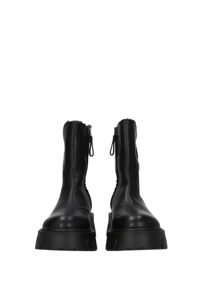 Shop Premiata Ankle Boots Leather Black