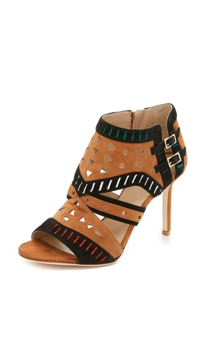 Shop Tamara Mellon Arizona Sandals In Tan