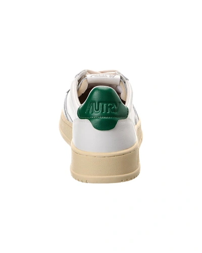 Shop Autry Leather Sneaker In White