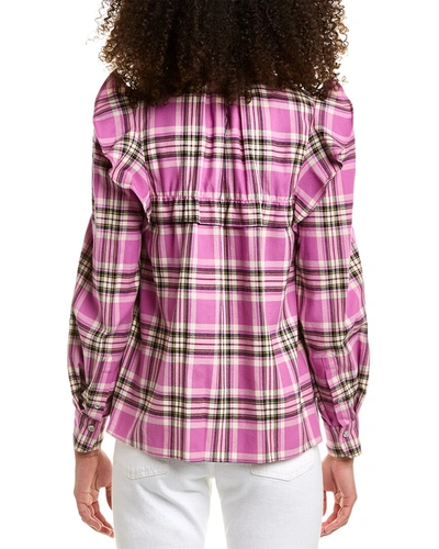 Shop Isabel Marant Étoile Idety Shirt In Pink