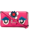 FENDI FENDI MICRO BAGUETTE CROSSBODY BAG - PINK,8M03547JC11400208