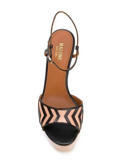 Shop Malone Souliers 'glomer' Sandals - Black