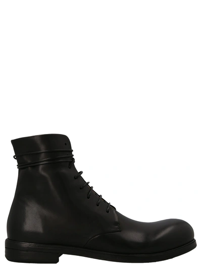Shop Marsèll 'zucca Zeppa' Ankle Boots In Black