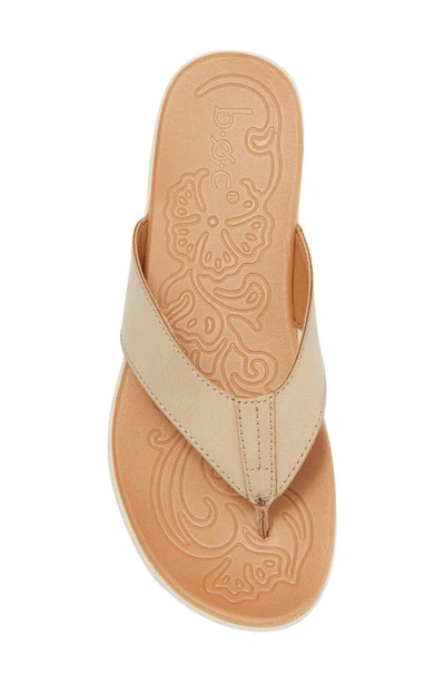 Shop B O C Aimee Hanger Lightweight Sandal In Cream