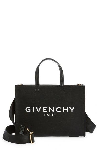 Shop Givenchy Small G-tote In Black