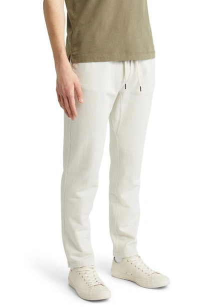 Shop Buck Mason Brushed Loopback Trousers In Natural