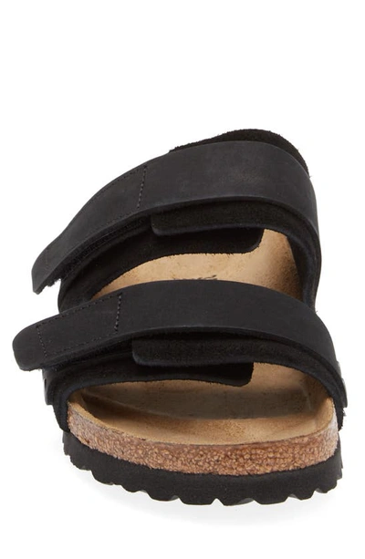 Shop Birkenstock Uji Slide Sandal In Black