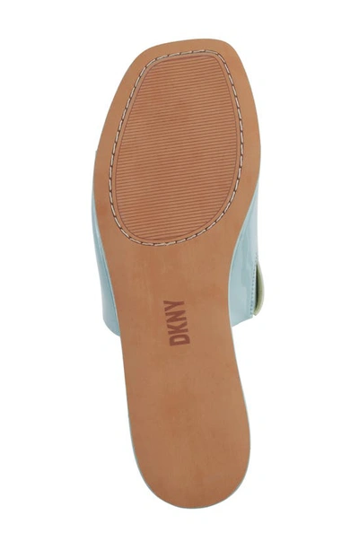 Dkny Women's Adalira Slip-on Platform Wedge Slide Sandals In Sage