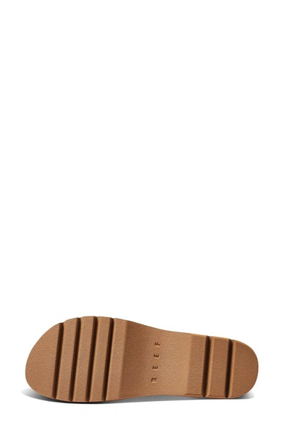 Reef Vista Hi Platform Slide Sandal In Black