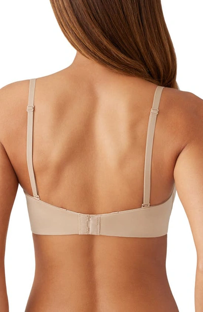 B.tempt'd By Wacoal Future Foundation Underwire Strapless Push-up Bra In Au Natural