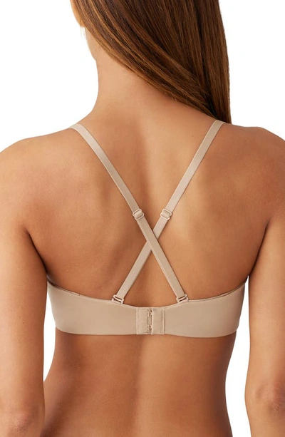 B.tempt'd By Wacoal Future Foundation Underwire Strapless Push-up Bra In Au Natural