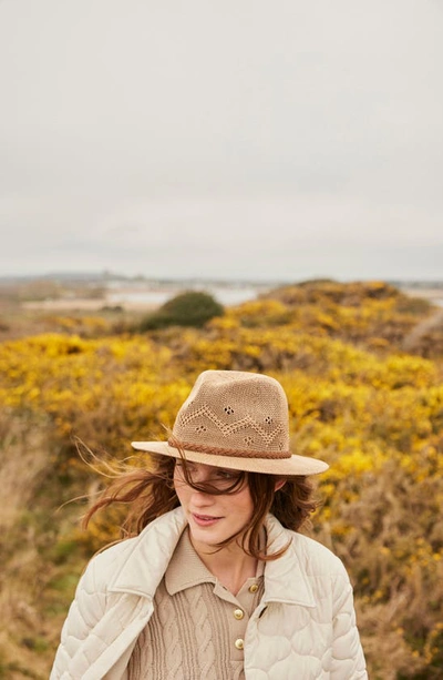 Shop Barbour Flowerdale Trilby Hat In Trench