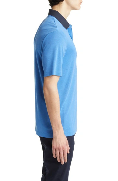 Shop Theory Kayser Anemone Milano Polo In Palace Blue