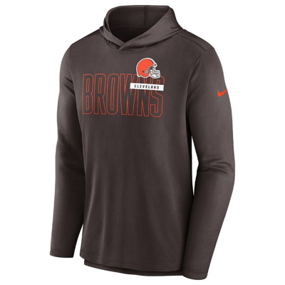 Women's Nike Brown Cleveland Browns High Neck Performance