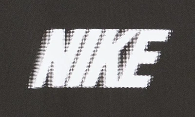 Shop Nike Kids' Dri-fit Multi+ Sleeveless Top In Black/ White
