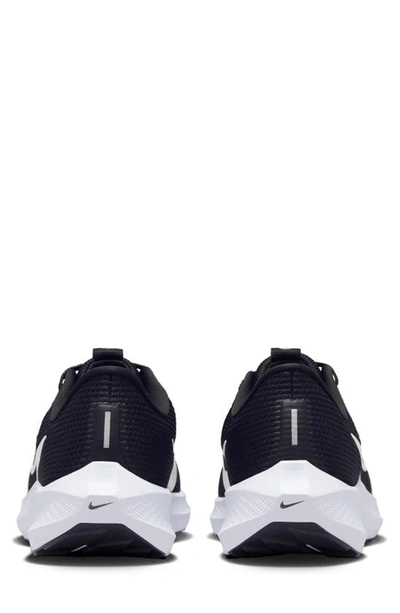 Shop Nike Air Zoom Pegasus 40 Running Shoe In Black/ White/ Iron Grey