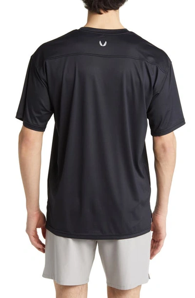 Shop Asrv Silver-lite™ 2.0 Established Oversize Performance T-shirt In Black