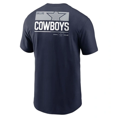 Shop Nike Navy Dallas Cowboys Team Incline T-shirt