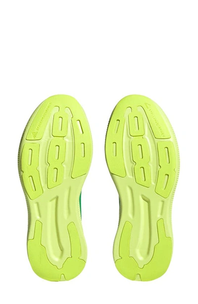 Shop Adidas By Stella Mccartney Earlight Running Shoe In Ftwr White/ Green/ Yellow