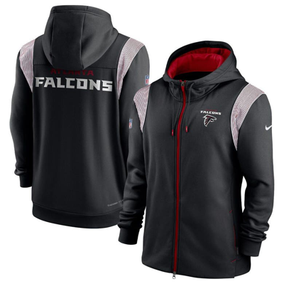 Nike Therma Lockup (NFL Atlanta Falcons) Men's Full-Zip Hoodie