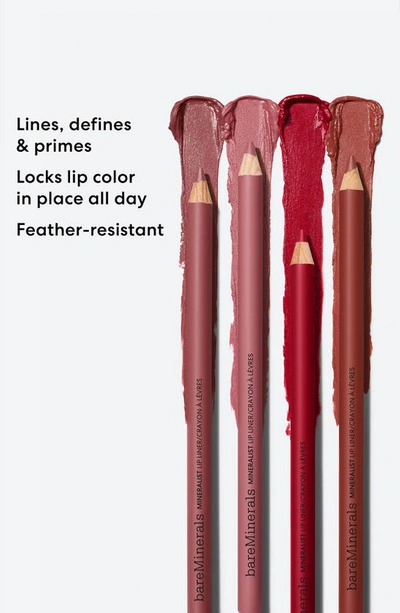 Shop Bareminerals Mineralist Lasting Lip Liner In Cherished Rose