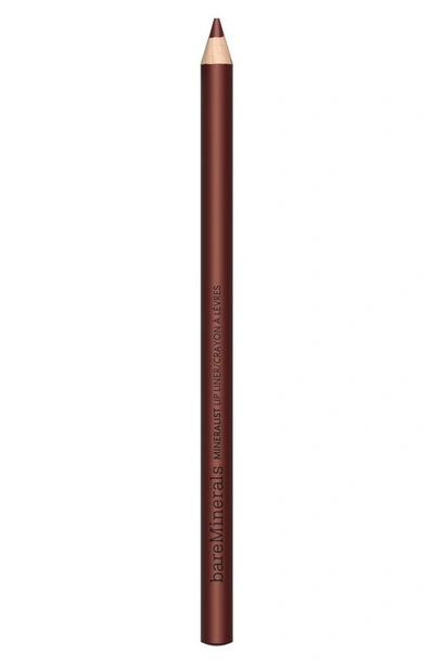 Shop Bareminerals Mineralist Lasting Lip Liner In Calming Cocoa