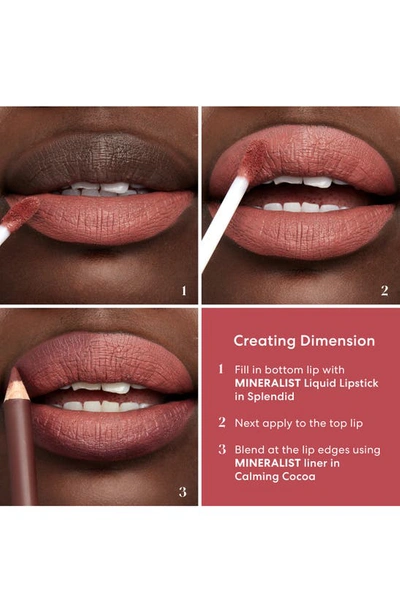 Bareminerals Mineralist Lasting Lip Liner Cherished Rose .04 oz / 1.3 G In Cherished Rose
