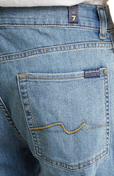 7 For All Mankind Slimmy Slim Fit Stretch Jeans In Portofino