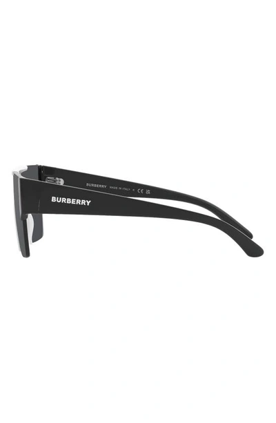 Shop Burberry 38mm Rectangular Sunglasses In White