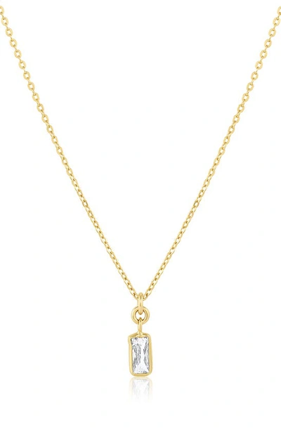 Shop Set & Stones Pendant Necklace In Gold