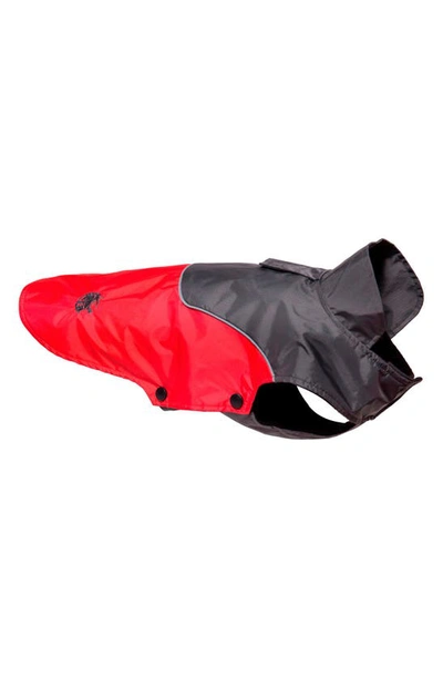 Shop Petkit Touchdog Subzero-storm Waterproof 3m Reflective Dog Coat In Red